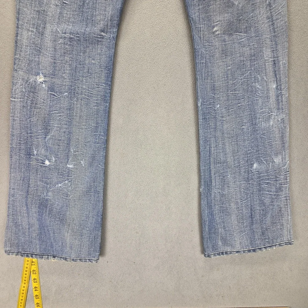 Diesel Jeans Mens 31x32 Blue Koffha Regular Bootcut Made Italy Button Fly 0071J